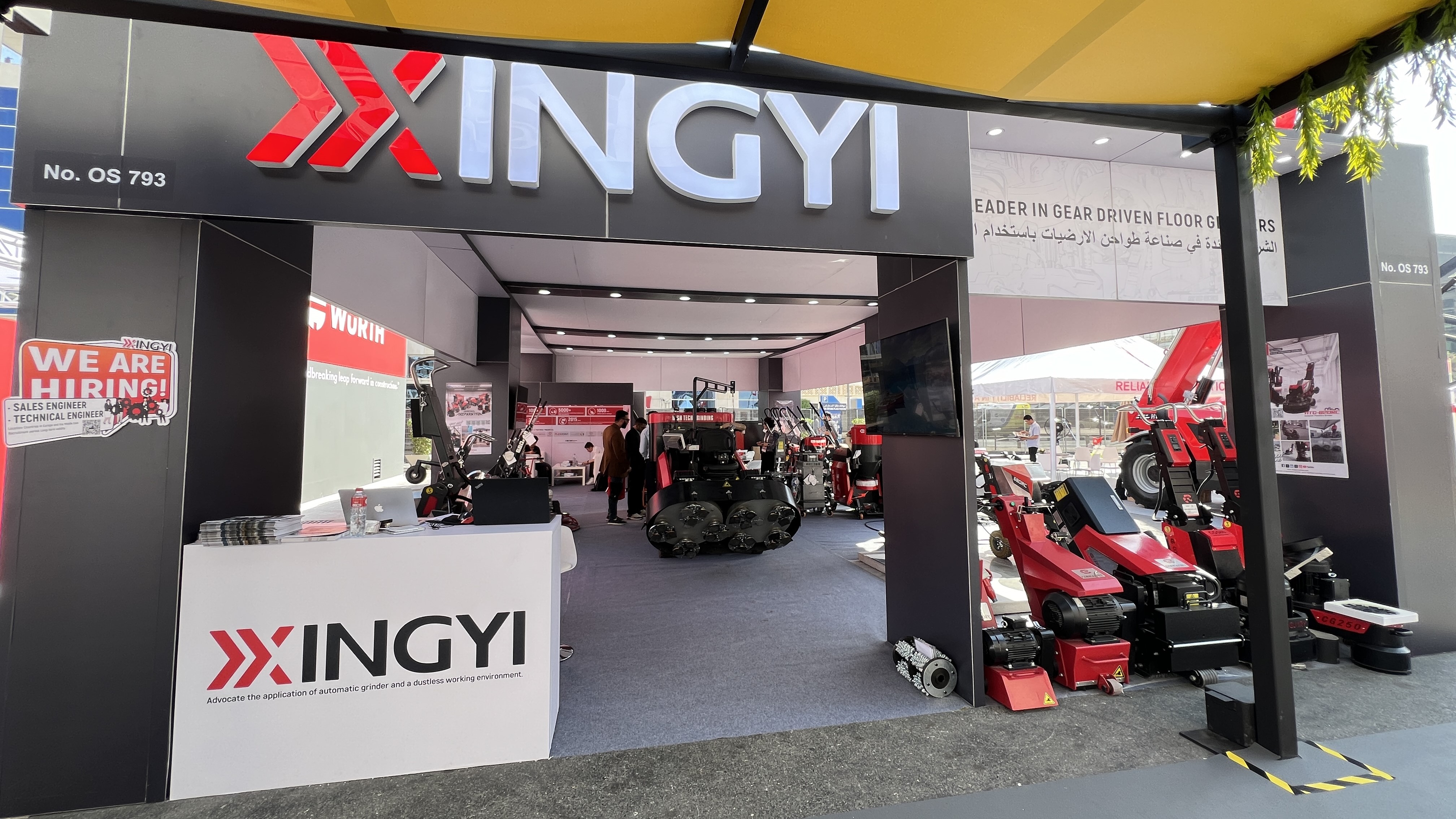 XINGYI Machinery once again appeared at the BIG 5 International Construction Expo in Dubai